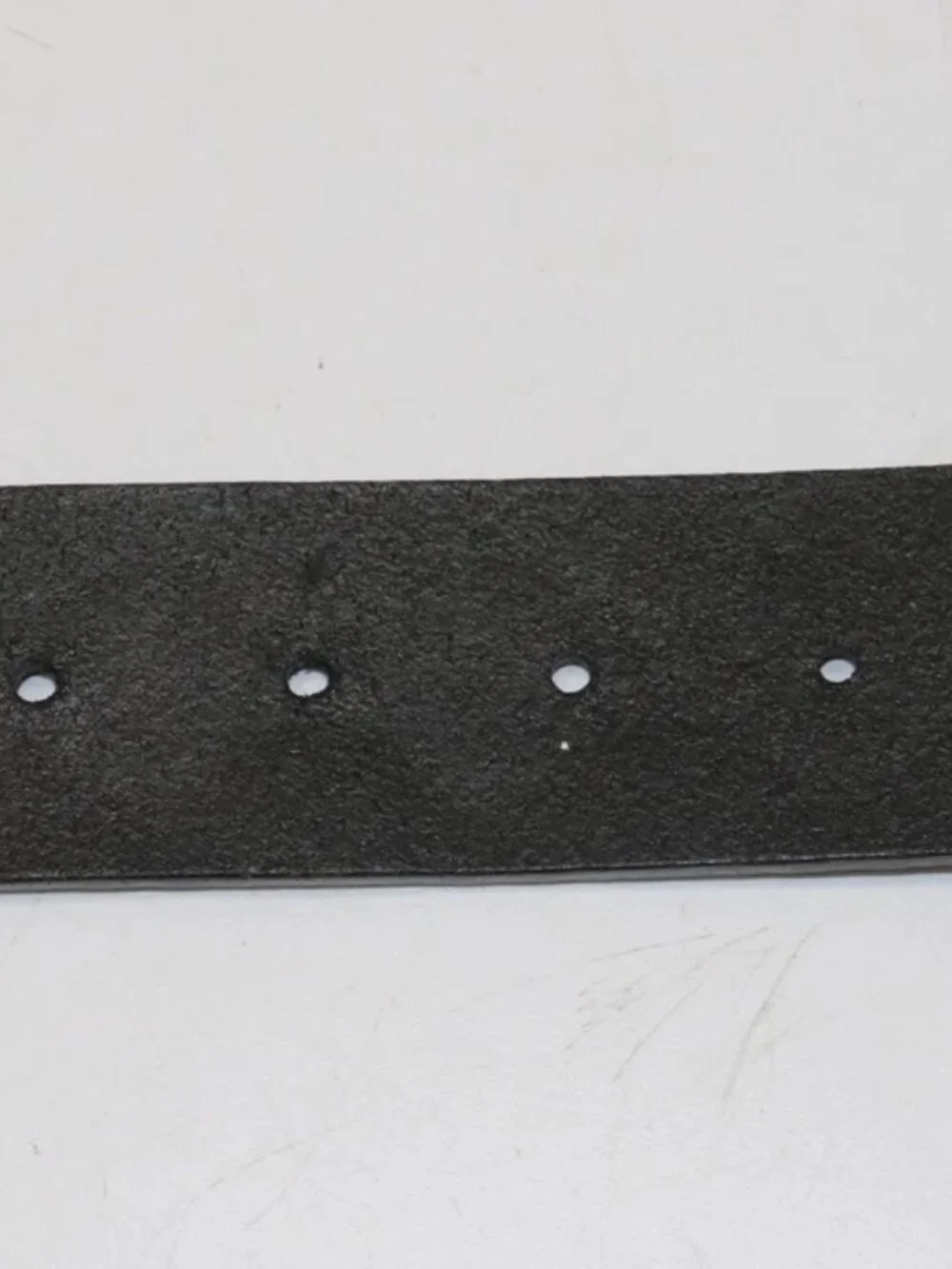 GUCCI Men's GG Monogram Square Interlocking Leather Belt Size 34 - Black/Silver